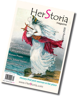 Sample Herstoria magazine cover