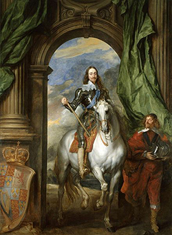 Van Dyck Painting of Charles 1st