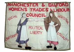 Women's Trades and Labour Council Banner